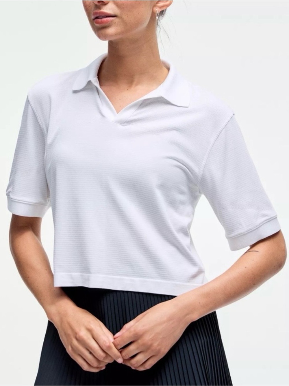 Lululemon Swiftly Tech Relaxed-Fit Cropped Polo